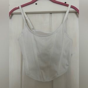 White Women’s Casual Corset from Colsie